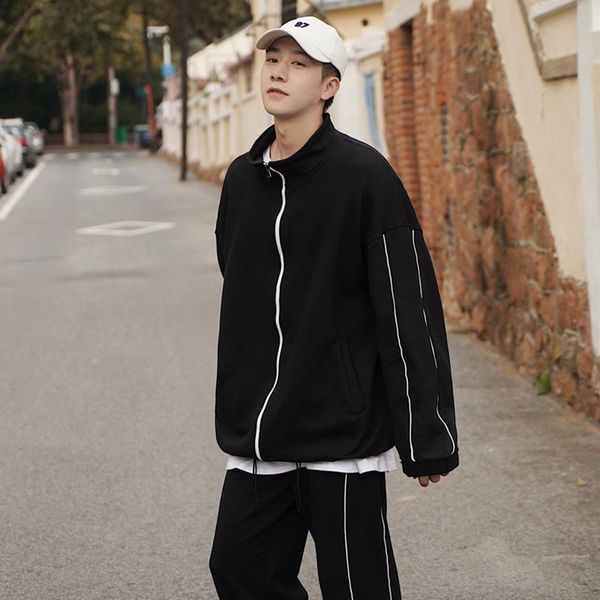 men's tracksuits autumn fashion tracksuit men fitness thin designer basketball sets plus size sudaderas hombre clothing by50tz, Gray
men's tracksuits autumn fashion tracksuit men fitness thin designer basketball sets plus size sudaderas hombre clothing by50tz, Gray