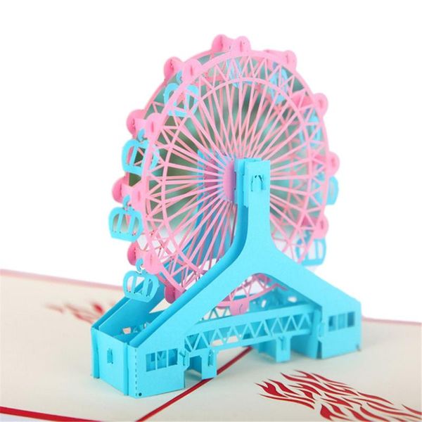 greeting cards funpa 4pcs/set popup card creative 3d ferris wheel paper gift birthday present whosale
greeting cards funpa 4pcs/set popup card creative 3d ferris wheel paper gift birthday present whosale