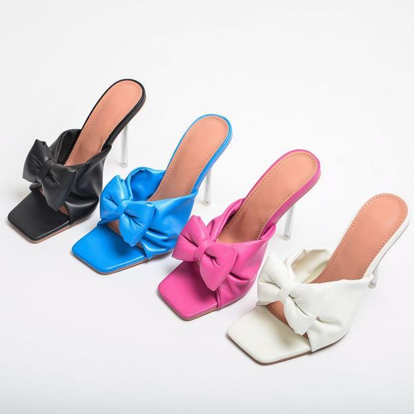 women slippers bowtie pleated big size women's square toe thin high heels pu leather pumps 2021 summer ladies sweet shoes, Black
women slippers bowtie pleated big size women's square toe thin high heels pu leather pumps 2021 summer ladies sweet shoes, Black