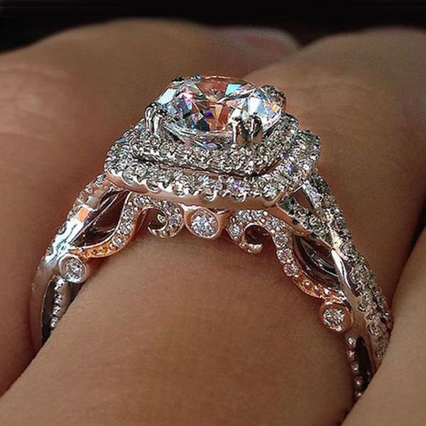 cluster rings wedding for women double layer princess cubic zirconia round stone ring engagement bridal romantic jewelry, Golden;silver
cluster rings wedding for women double layer princess cubic zirconia round stone ring engagement bridal romantic jewelry, Golden;silver