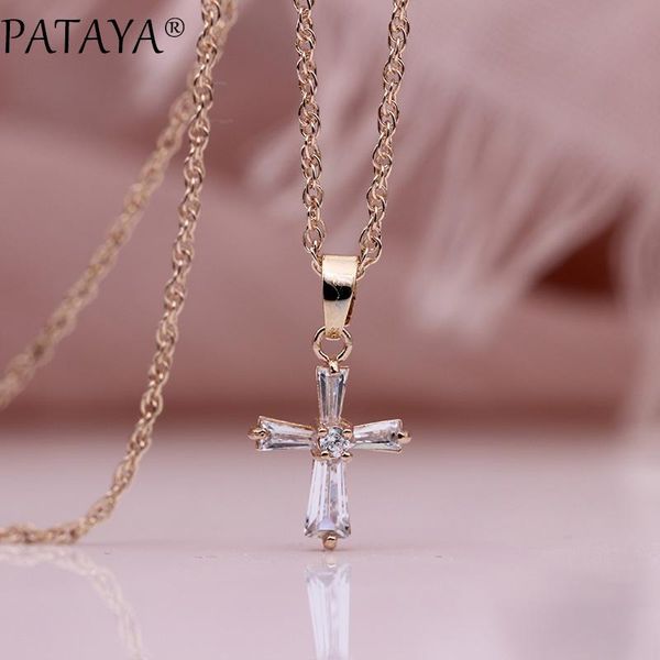 cross religion women long necklaces 585 rose gold square natural zircon pendants wedding fine cute fashion jewelry pendant, Silver
cross religion women long necklaces 585 rose gold square natural zircon pendants wedding fine cute fashion jewelry pendant, Silver