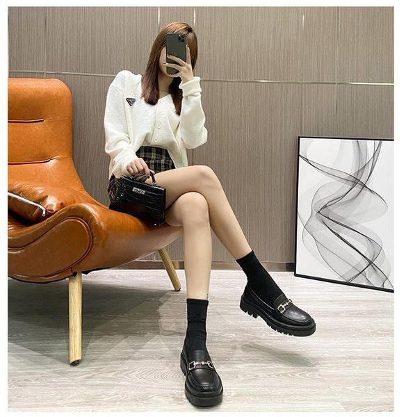 dress shoes brand women pumps 2021 spring real leather fashion white high platform thick heel woman retro office lady, Black
dress shoes brand women pumps 2021 spring real leather fashion white high platform thick heel woman retro office lady, Black