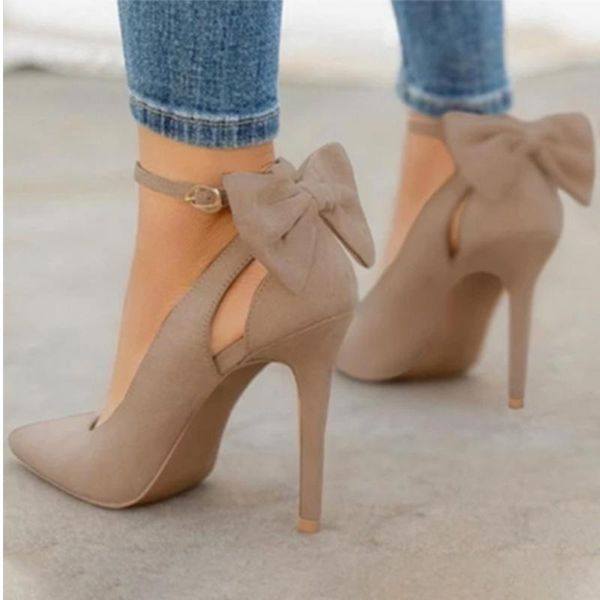 dress shoes women pointed toe high heels woman thin ladies pumps buckle strap female fashion bowknot plus size, Black
dress shoes women pointed toe high heels woman thin ladies pumps buckle strap female fashion bowknot plus size, Black
