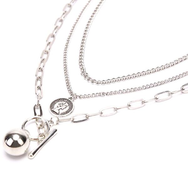 Multilayer Hip Hop Pendant Long Chain Necklace Personality Cross Square Metal Cool Chocker For Women Men Jewelry Gifts Necklaces, Silver
Multilayer Hip Hop Pendant Long Chain Necklace Personality Cross Square Metal Cool Chocker For Women Men Jewelry Gifts Necklaces, Silver