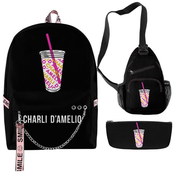 school bags backpacks set 3 pieces charli d'amelio the hype house boys girls streetwear travel sports outdoor lapbackpack
school bags backpacks set 3 pieces charli d'amelio the hype house boys girls streetwear travel sports outdoor lapbackpack