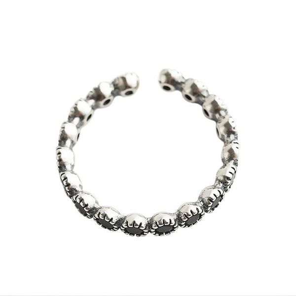 retro ring for women s925 sterling silver jewelry obsidian gemstone open finger rings wedding accessories wholesale cluster, Golden;silver
retro ring for women s925 sterling silver jewelry obsidian gemstone open finger rings wedding accessories wholesale cluster, Golden;silver