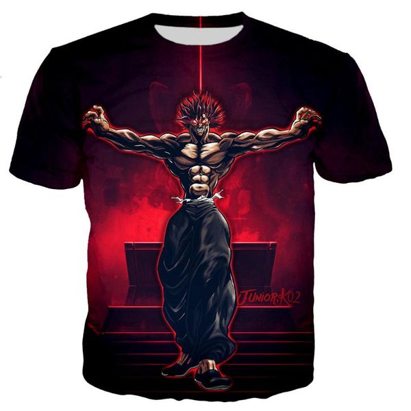 men's t-shirts 3d baki hanma t shirt men/women printed t-shirt casual harajuku streetwear fashion for men, White;black
men's t-shirts 3d baki hanma t shirt men/women printed t-shirt casual harajuku streetwear fashion for men, White;black