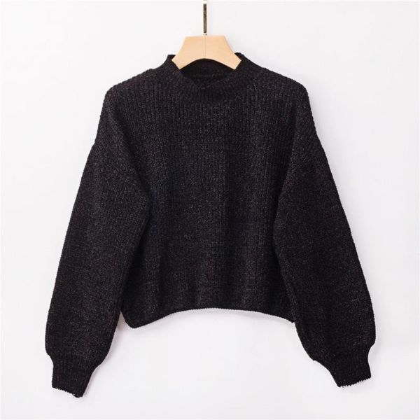 women's sweaters sagace sweater woman winter pullover plus size women knitted solid long sleeve o-neck short blouse invierno mujer y1, White;black
women's sweaters sagace sweater woman winter pullover plus size women knitted solid long sleeve o-neck short blouse invierno mujer y1, White;black