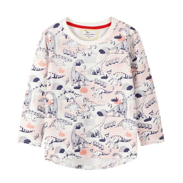 jumping meters long sleeve animals t shirts for autumn spring kids cotton dinosaurs baby clothes ops 210529, Blue
jumping meters long sleeve animals t shirts for autumn spring kids cotton dinosaurs baby clothes ops 210529, Blue