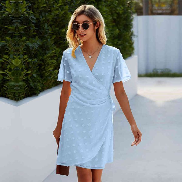 new summer solid dress for women v neck short sleeve high waist bandage dress ladies casual slim knee legth dresses 210413, Black;gray
new summer solid dress for women v neck short sleeve high waist bandage dress ladies casual slim knee legth dresses 210413, Black;gray