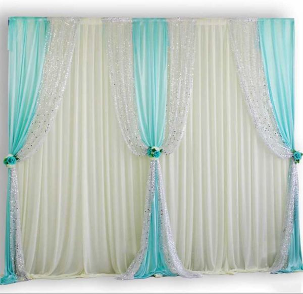party decoration 10ft x10ft white curtain tiffany blue ice silk drape sliver sequin drapeery backdrop wedding
party decoration 10ft x10ft white curtain tiffany blue ice silk drape sliver sequin drapeery backdrop wedding