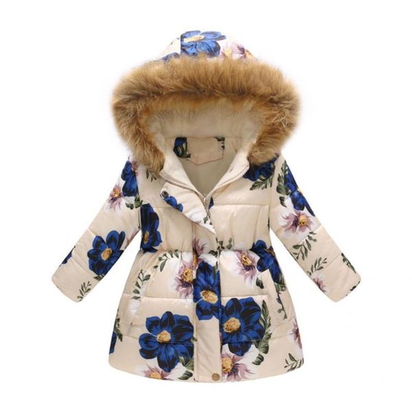 jackets wear resistant cute floral print plush hooded pockets padded jacket fleece lined girls overcoat slim for sport, Blue;gray
jackets wear resistant cute floral print plush hooded pockets padded jacket fleece lined girls overcoat slim for sport, Blue;gray