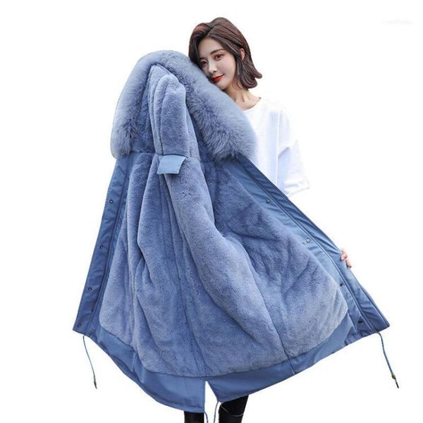 thickened parka women slim long winter coat down cotton ladies jacket 2021 coat1, Black
thickened parka women slim long winter coat down cotton ladies jacket 2021 coat1, Black