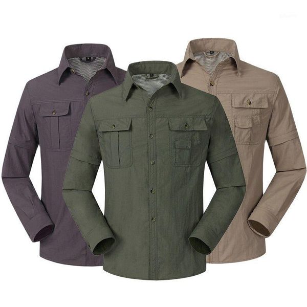 men's casual shirts cw summer outdoor hiking quick dry breathable removable military fishing trekking thin clothing rm047, White;black
men's casual shirts cw summer outdoor hiking quick dry breathable removable military fishing trekking thin clothing rm047, White;black