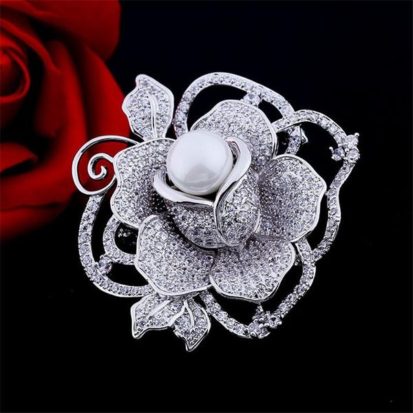 pins, brooches vintage for women silver color rose flower cubic zirconia luxury fine jewelry boutonniere accessories pin, Gray
pins, brooches vintage for women silver color rose flower cubic zirconia luxury fine jewelry boutonniere accessories pin, Gray