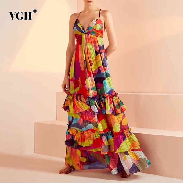 vgh hit color print sling dress for women v neck sleeveless high waist patchwork ruffles maxi dresses female summer fashion 210421, Black;gray
vgh hit color print sling dress for women v neck sleeveless high waist patchwork ruffles maxi dresses female summer fashion 210421, Black;gray