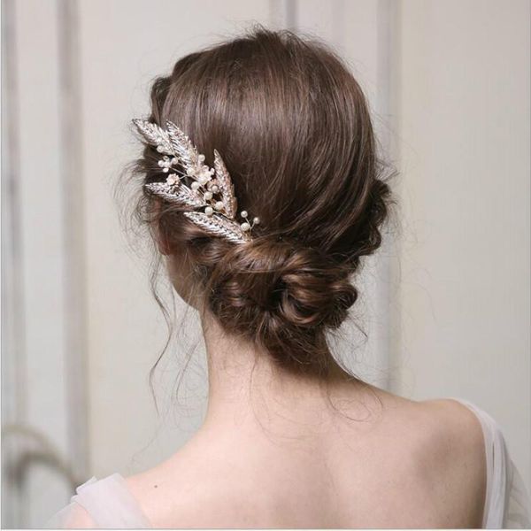 hair clips & barrettes pearl leaf bridal accessories wedding party headdress handmade hairpin, Golden;silver
hair clips & barrettes pearl leaf bridal accessories wedding party headdress handmade hairpin, Golden;silver