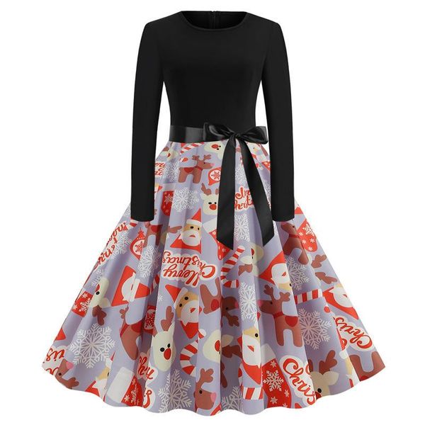casual dresses christmas for women 2021 winter long sleeve elegant slim lady party dress fashion printing pattern woman clothing, Black;gray
casual dresses christmas for women 2021 winter long sleeve elegant slim lady party dress fashion printing pattern woman clothing, Black;gray