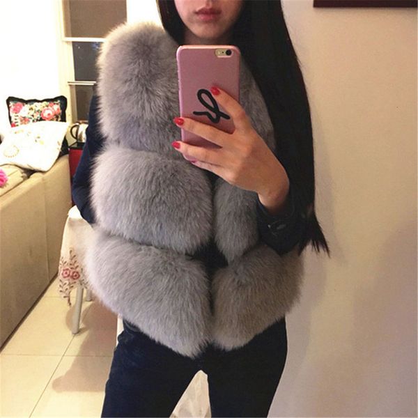 blends sleeveless fox woolen leather stylish feminine fashion plus size winter fur coat, Black
blends sleeveless fox woolen leather stylish feminine fashion plus size winter fur coat, Black