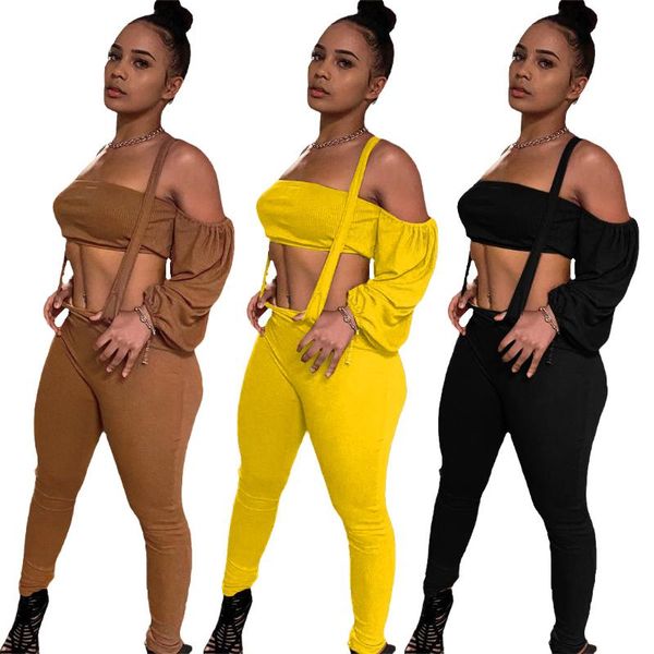 women's two piece pants european and american solid color strapless two-piece overalls, White
women's two piece pants european and american solid color strapless two-piece overalls, White