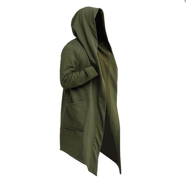 men's jackets 2021 men casual hooded sweatshirts black hoodies fashion jacket long sleeves cloak coats outwear, Black;brown
men's jackets 2021 men casual hooded sweatshirts black hoodies fashion jacket long sleeves cloak coats outwear, Black;brown