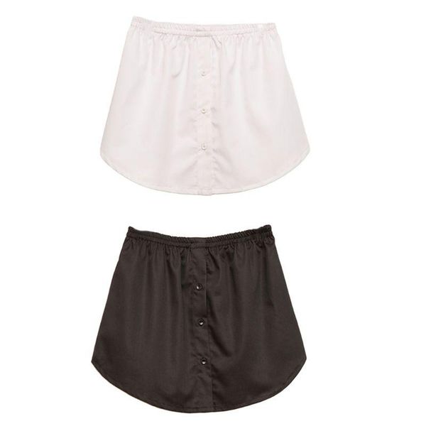 skirts korean women a-line flared curved fake false hem button down solid color elastic waist detachable skirt decorative apron, Black
skirts korean women a-line flared curved fake false hem button down solid color elastic waist detachable skirt decorative apron, Black
