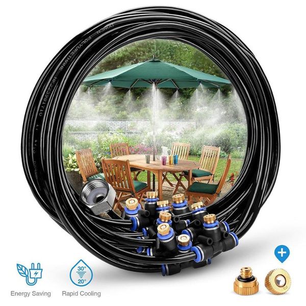 water spray kit wet fog garden nebulizer outdoor misting cooling system mist for greenhouse humidification patio watering equipments
water spray kit wet fog garden nebulizer outdoor misting cooling system mist for greenhouse humidification patio watering equipments
