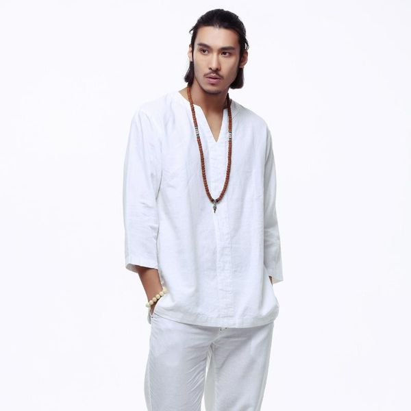 men's casual shirts cotton linen pullover shirt for men plus size 4xl/5xl breathable male solid white minimalist style oversize clothi, White;black
men's casual shirts cotton linen pullover shirt for men plus size 4xl/5xl breathable male solid white minimalist style oversize clothi, White;black