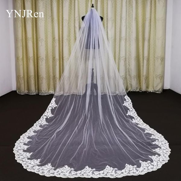bridal veils real pos bride white/ivory applique tulle veu de noiva long wedding accessories lace veil, Black
bridal veils real pos bride white/ivory applique tulle veu de noiva long wedding accessories lace veil, Black