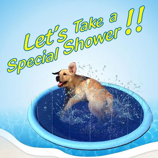 kennels & pens summer dog sprinkler swimming pool bathtub for dogs pet puppy cooling refreshing spray play water pad mat inflatable pools
kennels & pens summer dog sprinkler swimming pool bathtub for dogs pet puppy cooling refreshing spray play water pad mat inflatable pools