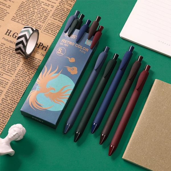 gel pens 5pcs cute morandi macaron color retro dark colored retractable pen 0.5mm nib for journaling school office accessories
gel pens 5pcs cute morandi macaron color retro dark colored retractable pen 0.5mm nib for journaling school office accessories