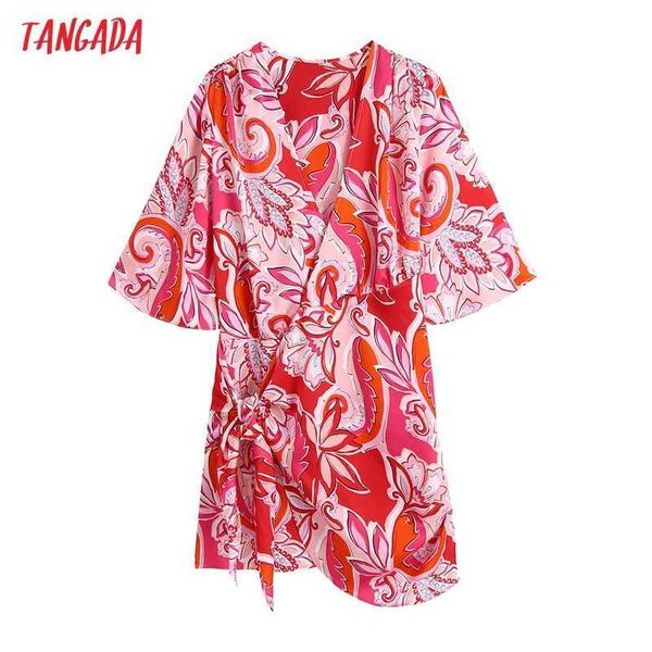 tangada summer women red floral print french style dress short sleeve ladies mini dress vestidos be908 210609, Black;gray
tangada summer women red floral print french style dress short sleeve ladies mini dress vestidos be908 210609, Black;gray