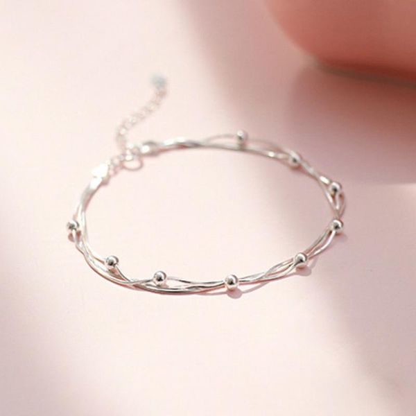 charm bracelets silver jewelry layered bead 925 three-layer lucky round beads bracelet for women fashion, Golden;silver
charm bracelets silver jewelry layered bead 925 three-layer lucky round beads bracelet for women fashion, Golden;silver