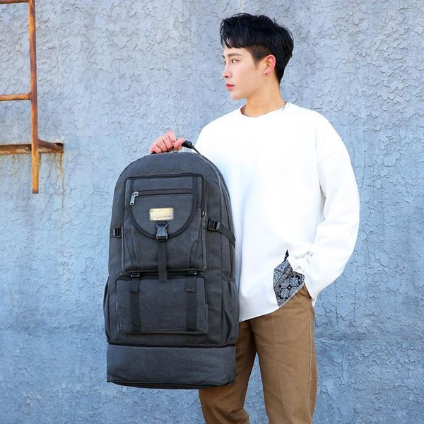 large capacity backpack canvas travel backbag men women universal outdoor mountaineering bag military industry camping
large capacity backpack canvas travel backbag men women universal outdoor mountaineering bag military industry camping