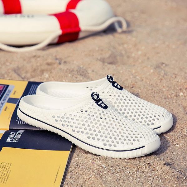 summer fashion couple's hole shoes comfortable and breathable mesh bird's nest beach ultra light eva couple sandals slippers, Black
summer fashion couple's hole shoes comfortable and breathable mesh bird's nest beach ultra light eva couple sandals slippers, Black