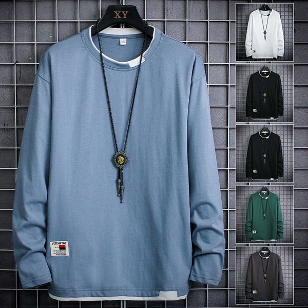 t-shirts t shirt men's long sleeve t-shirt, thin body, white bottom coat, dress, spring and autumn fashion ng99, White;black
t-shirts t shirt men's long sleeve t-shirt, thin body, white bottom coat, dress, spring and autumn fashion ng99, White;black