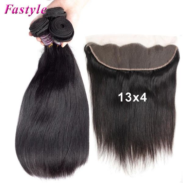 human hair bulks 3 4 bundles with lace frontal straight remy weave extensions brazilian pre plucked, Black
human hair bulks 3 4 bundles with lace frontal straight remy weave extensions brazilian pre plucked, Black