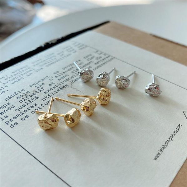 other pofunuo real 925 sterling silver french style women irregular lava stud earrings female fine jewelry gift luxury chic ear studs, Golden;silver
other pofunuo real 925 sterling silver french style women irregular lava stud earrings female fine jewelry gift luxury chic ear studs, Golden;silver