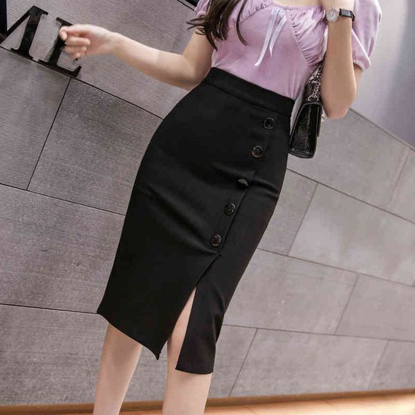 slim office women skirt summer women's a- line medium-length high waist one-step black korean bandage 880i 210420
slim office women skirt summer women's a- line medium-length high waist one-step black korean bandage 880i 210420