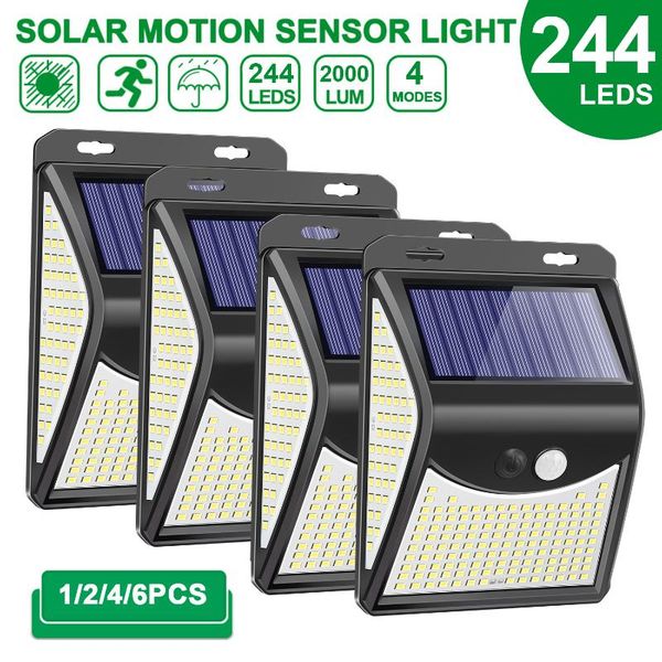 solar lamps 244 222 led light outdoor 4 modes motion sensor pir wall waterproof lamp powered sunlight garden
solar lamps 244 222 led light outdoor 4 modes motion sensor pir wall waterproof lamp powered sunlight garden