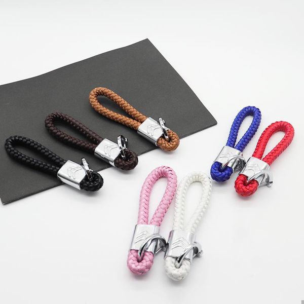 keychains creative horseshoe buckle leather hand-woven rope car keychain accessories pendant citroen logo small gift, Silver
keychains creative horseshoe buckle leather hand-woven rope car keychain accessories pendant citroen logo small gift, Silver