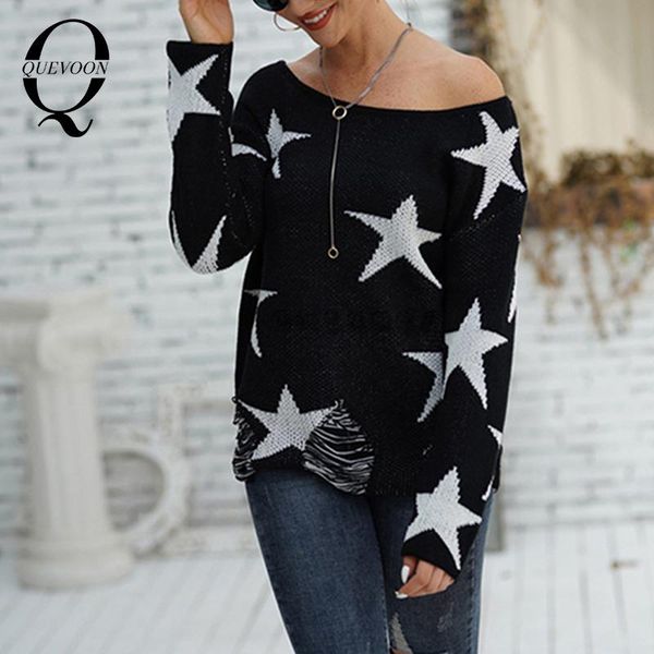 women's sweaters quevoon streetwear fashion women jumpers printed long sleeve oversize knitted stylish casual ladies outfits fall winte, White;black
women's sweaters quevoon streetwear fashion women jumpers printed long sleeve oversize knitted stylish casual ladies outfits fall winte, White;black