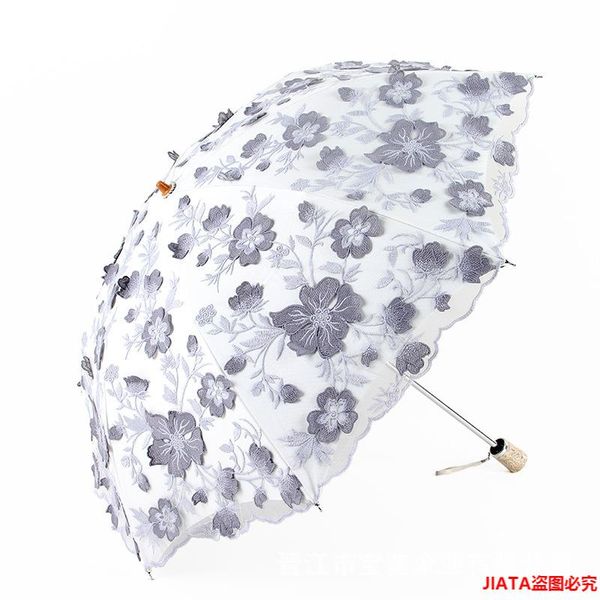 umbrellas double-layer lace umbrella, embroidered uv protection, two-fold gift sunshade umbrella
umbrellas double-layer lace umbrella, embroidered uv protection, two-fold gift sunshade umbrella