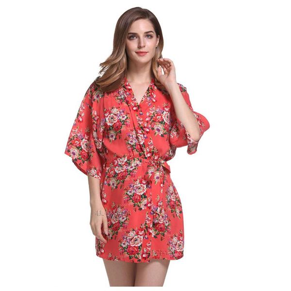 women's sleepwear drop printing robe women bathrobe robes wedding bride dressing gown loose casual home clothes, Black;red
women's sleepwear drop printing robe women bathrobe robes wedding bride dressing gown loose casual home clothes, Black;red