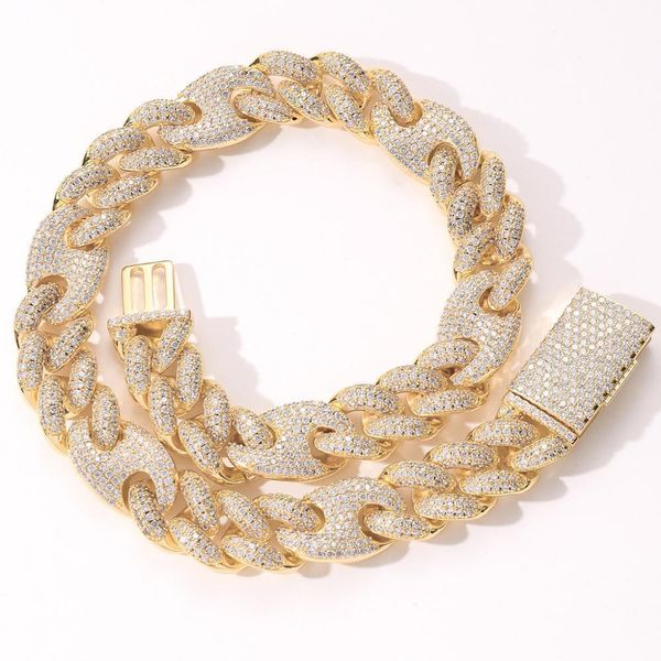 necklaces 20mm iced out cuban link chains luxury aaa cubic zirconia for men fashion hip hop jewelry gifts, Silver
necklaces 20mm iced out cuban link chains luxury aaa cubic zirconia for men fashion hip hop jewelry gifts, Silver