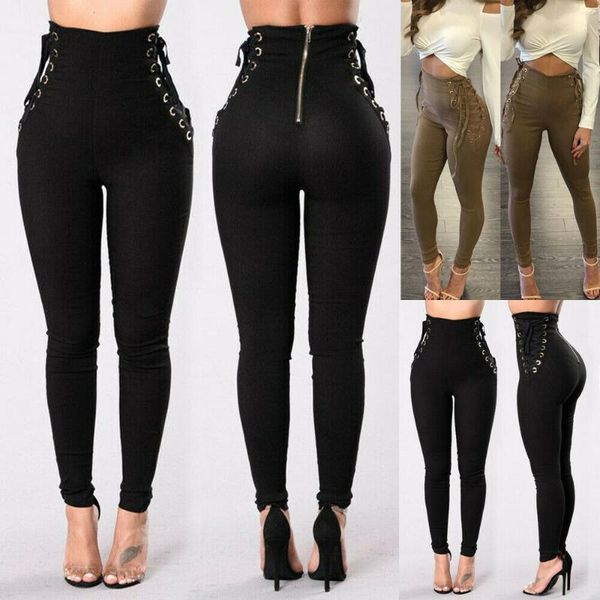 women's pants & capris 2021 high waist women bandage skinny stretch pencil jeggings jeans casual slim trousers clothes, Black;white
women's pants & capris 2021 high waist women bandage skinny stretch pencil jeggings jeans casual slim trousers clothes, Black;white