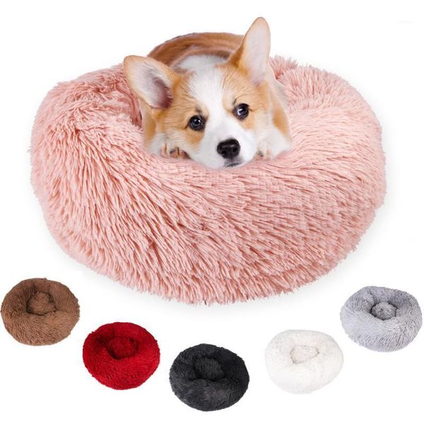 plush pet dog bed kennel hairy deep sleep house round nest for cats small medium dogs poodle warm sleeping mat sofa kennels & pens
plush pet dog bed kennel hairy deep sleep house round nest for cats small medium dogs poodle warm sleeping mat sofa kennels & pens