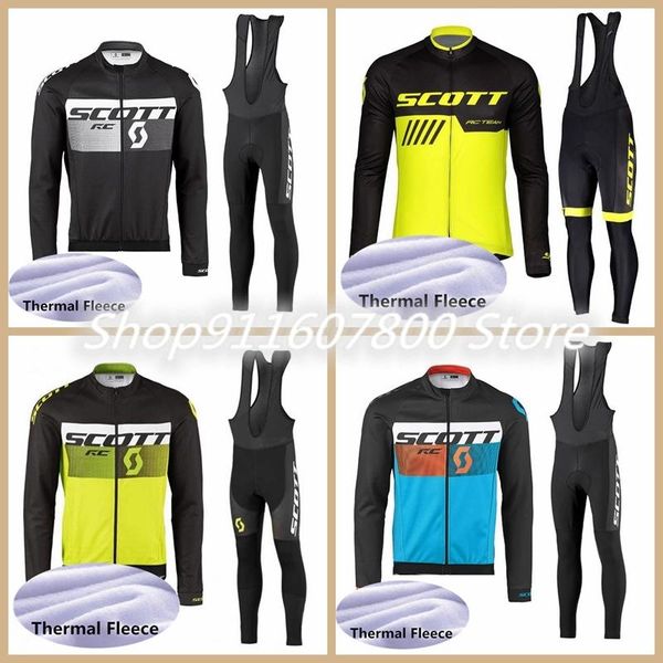 scoteam winter thermal fleece cycling jersey set mtb long sleeve shirt bib pants suir ropa ciclismo racing bike clothes sets, Black;blue
scoteam winter thermal fleece cycling jersey set mtb long sleeve shirt bib pants suir ropa ciclismo racing bike clothes sets, Black;blue