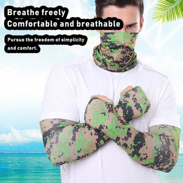 elbow & knee pads head puff headscarf sunscreen magic bandana breathable nets ice silk arm sleeve anti -uv sports cycling cuff with scarf, Black;gray
elbow & knee pads head puff headscarf sunscreen magic bandana breathable nets ice silk arm sleeve anti -uv sports cycling cuff with scarf, Black;gray