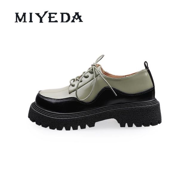 women mid heel pumps cool lace up platform casual shoes round toe all-match british style handmade loafers dress, Black
women mid heel pumps cool lace up platform casual shoes round toe all-match british style handmade loafers dress, Black